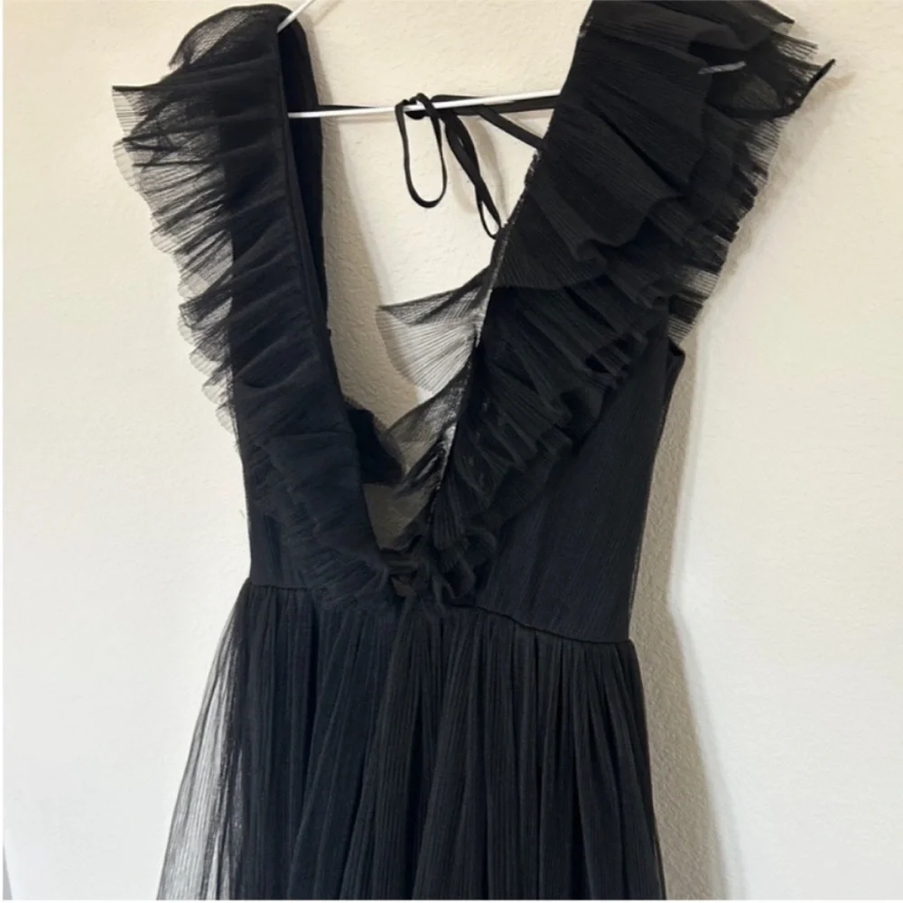 Michael Costello x Revolve Annistyn Gown Black - Picture 7 of 7